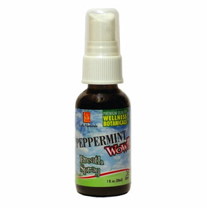 L. A .Naturals, Peppermint Wow Breath Spray, 1 Oz