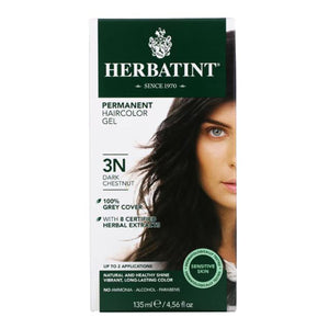 Herbatint, Herbatint Permanent Dark Chestnut (3n), 4.56 Oz