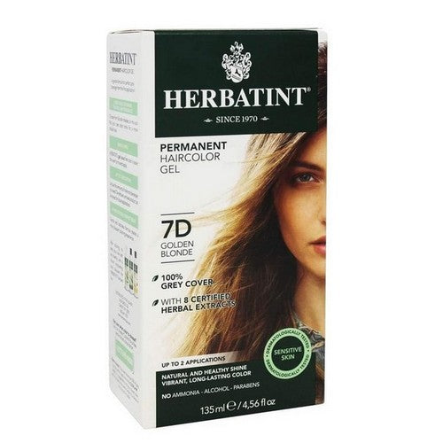 Permanent Hair Gel 7D Golden Blonde