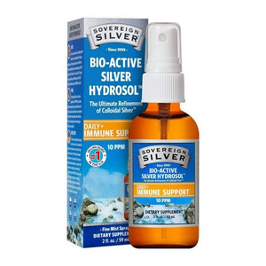 Sovereign Silver, Bio-Active Silver Hydrosol For Sinus Relief Colloidal Silver Nasal Spray, 2 Oz