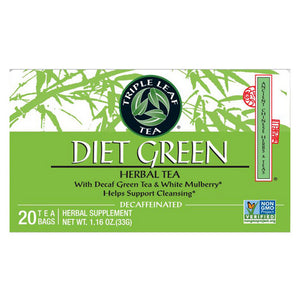 Triple Leaf Tea, Dieter's Green Herbal Tea, 20 Bags