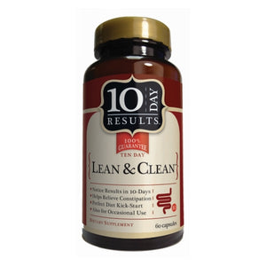 Ten Day Results, Lean & Clean, 60 Caps