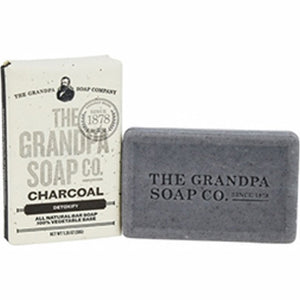 Grandpa's Brands Company, Detoxify Charcoal Face And Body Bar Soap, 1.35 Oz