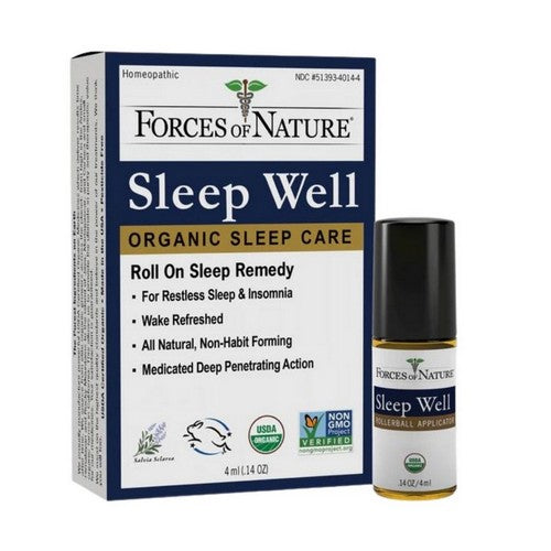 Forces of Nature, Sleep Well Control Roll-on, 4 ml
