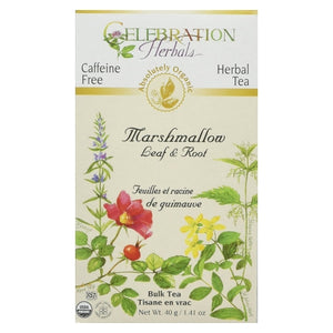 Celebration Herbals, Organic Marshmallow Leaf And Root Tea, 40 Grams
