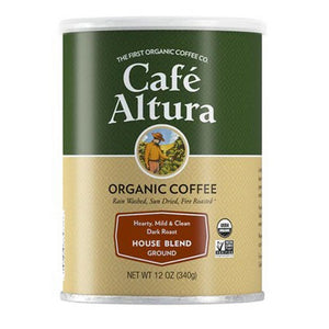 Cafe Altura, House Blend Ground Coffee, 12 Oz
