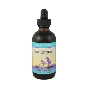 Herbs For Kids, Sweet Echinacea Alcohol-Free, 4 Fl Oz
