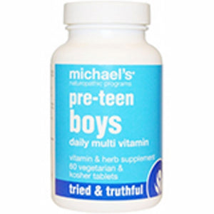 Michael's Naturopathic, Teen Boys Daily Multi Vitamin, 60 Tabs