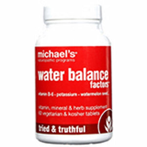 Michael's Naturopathic, Water Balance Factors, 60 Tabs