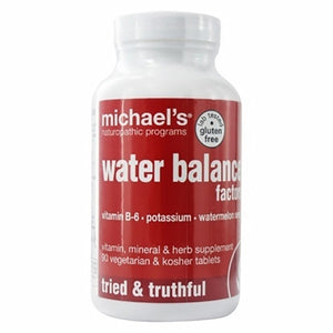 Michael's Naturopathic, Water Balance Factors, 90 Tabs