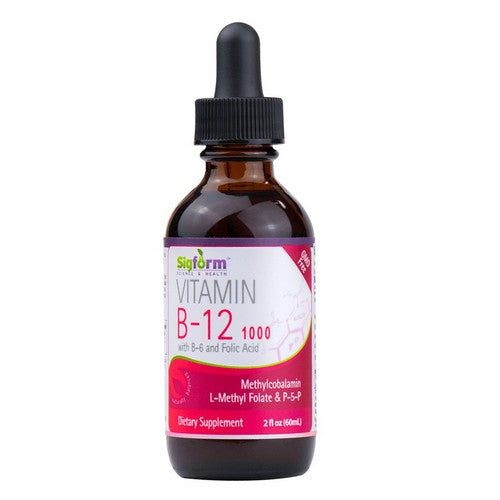 Sigform, Vitamin B12, 1000 mcg, 2 Oz
