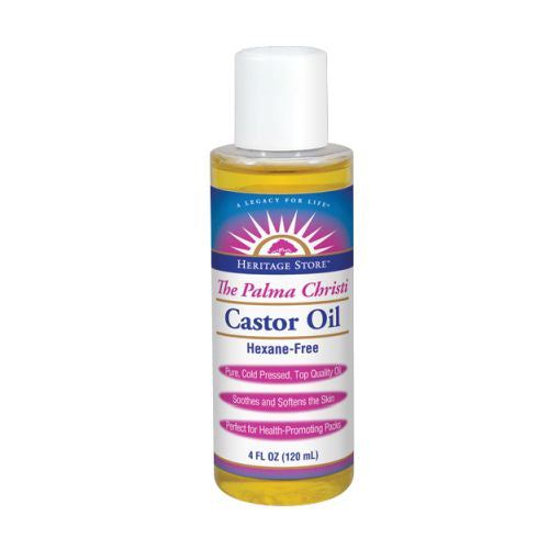 Heritage Store, Castor Oil, 4 Oz
