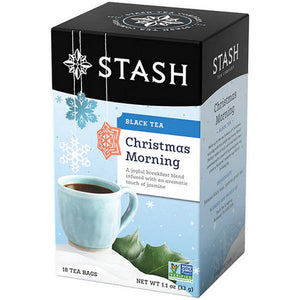 Stash Tea, Black Tea Christmas Morning, 18 Bags