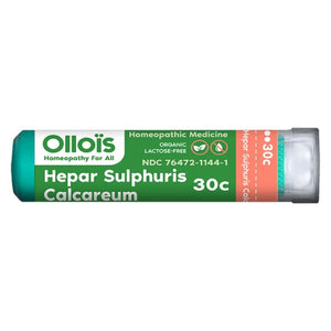 Ollois, Hepar Sulphuris Calcareum 30C, 80 Count