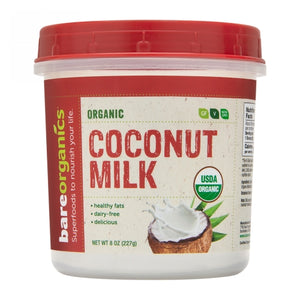 Bare Organics, Organic Coconut Milk Powder, 8 Oz