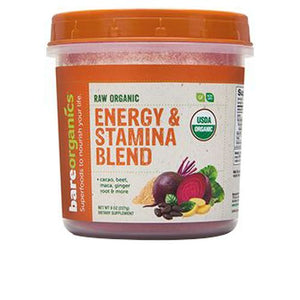 Bare Organics, Organic Energy & Stamina Blend, 8 Oz