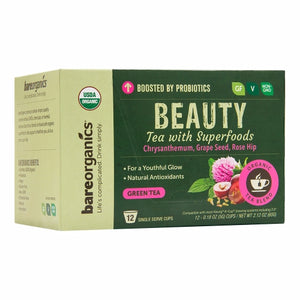 Bare Organics, Beauty Tea K-Cups, 10 Count
