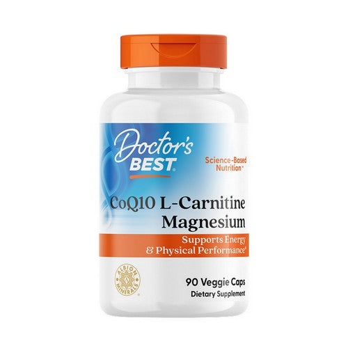 Doctors Best, CoQ10 L-Carnitine Magnesium, 90 Veggie Caps