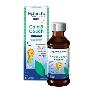 Hylands, Naturals Kids Cold & Cough Liquid Nighttime, 4 Oz