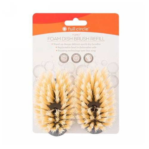 Full Circle Home, Dish Brush Refills, 2pk, 1 Count