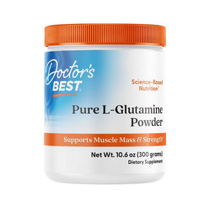 Doctors Best, Pure L-Glutamine Powder, 10.6 Oz