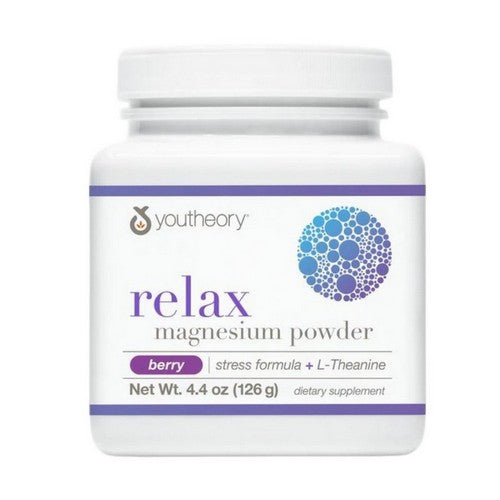 Youtheory, Magnesium Powder, 4.4 Oz