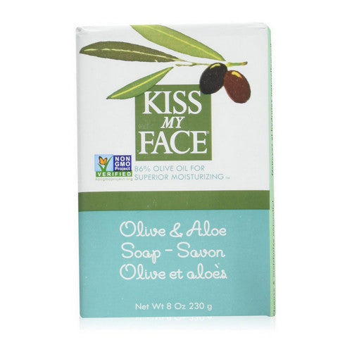 Kiss My Face, Olive Oil Bar Soap Olive And Aloe, 8 Oz