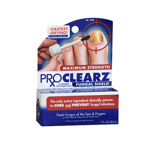Pro Clearz, Fungal Shield 1% Tolnaftate Antifungal Liquid Maximum Strength, 1 Oz