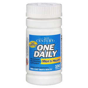 21st Century, One Daily Men'S Health Multivitamin Multimineral, 100 Tabs
