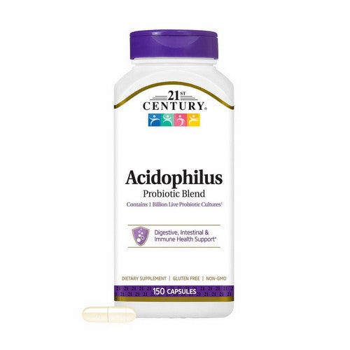 21st Century, Acidophilus Probiotic Blend, 150 Capss