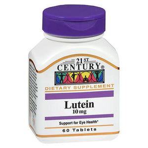 21st Century, Lutein, 10 Mg, 60 Tabs