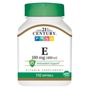 21st Century, E-400, 110 Softgels