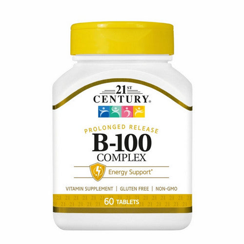21st Century, B-100 Complex Prolonged Release, 60 Tabs