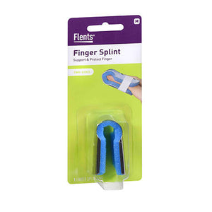 Flents, Finger Splint Two-Sided Medium, 1 Each