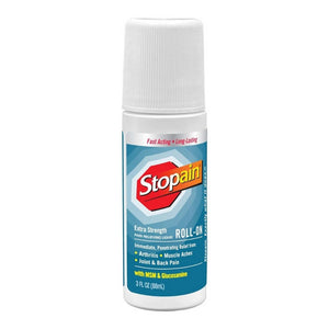 Stopain, Pain Relieving Roll-On Extra Strength, 3 Oz
