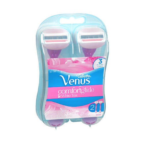 Gillette, Venus Comfortglide Disposable Razors White Tea, 2 Count