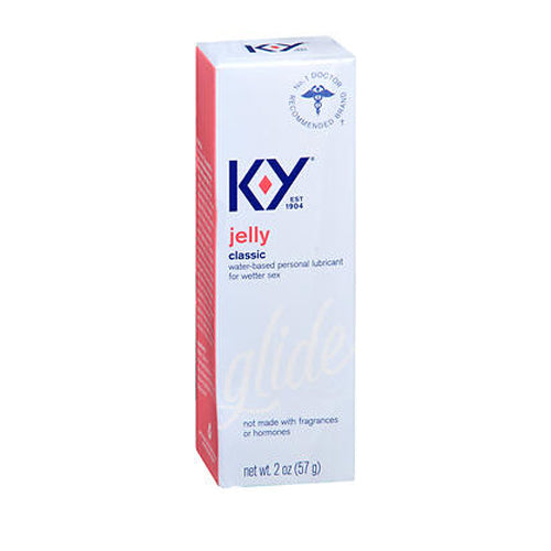 K-Y, Classic Jelly Water-Based Personal Lubricant, 2 Oz