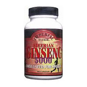 Imperial Elixir / Ginseng Company, Siberian Eleuthero, Sport 5000 90 Caps