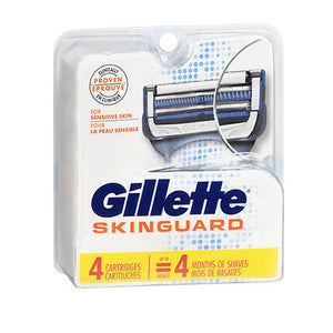 Gillette, Skinguard Cartridges, 4 Count