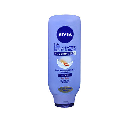 Nivea, In Shower Smoothing Body Lotion, 13.5 Oz