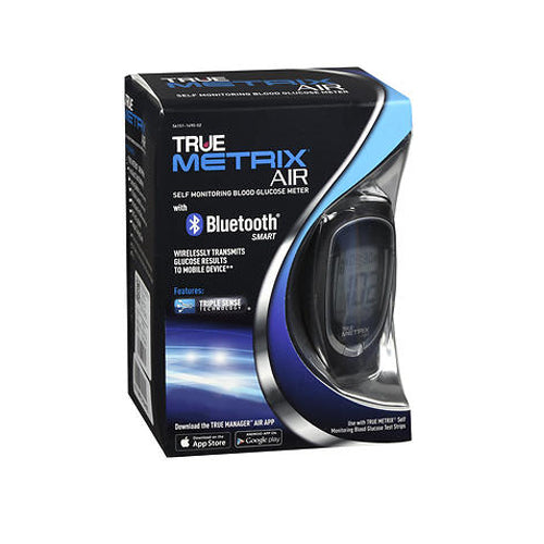 True Metrix, Air Self Monitoring Blood Glucose Meter With Bluetooth Smart, 1 Each