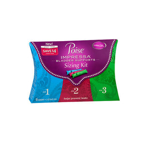 Huggies, Impressa Bladder Suports Sizing Kit, 6 Count