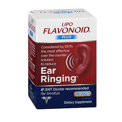 Lipo-Flavonoid, Plus Ear Ringing Caplets, 100 Tabs