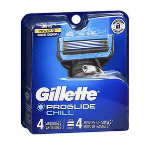 Gillette, Fusion ProShield Chill Cartridges, 4 Count
