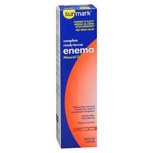 Sunmark, Complete Ready-To-Use Enema Mineral Oil, Count of 1