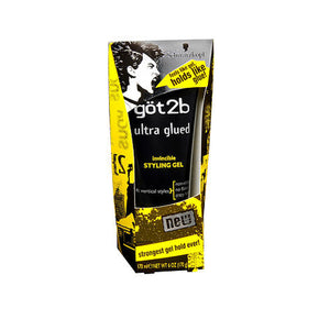 Got2B, Ultra Glued Invincible Styling Gel, 6OZ, 6 Oz