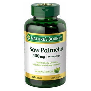 Nature's Bounty, Saw Palmetto, 450 mg, 250 Capsules