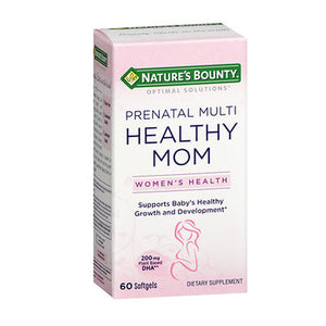 Nature's Bounty, Optimal Solutions Healthy Mom Prenatal Multi, 60 Softgels