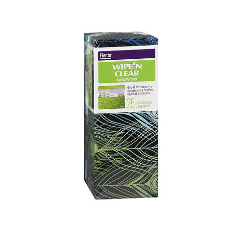 Flents, Wipe 'N Clear Lens Wipes, 25 Each