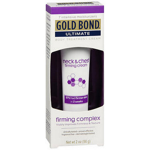 Gold Bond, Ultimate Neck & Chest Firming Body Treatment Cream, 2 Oz